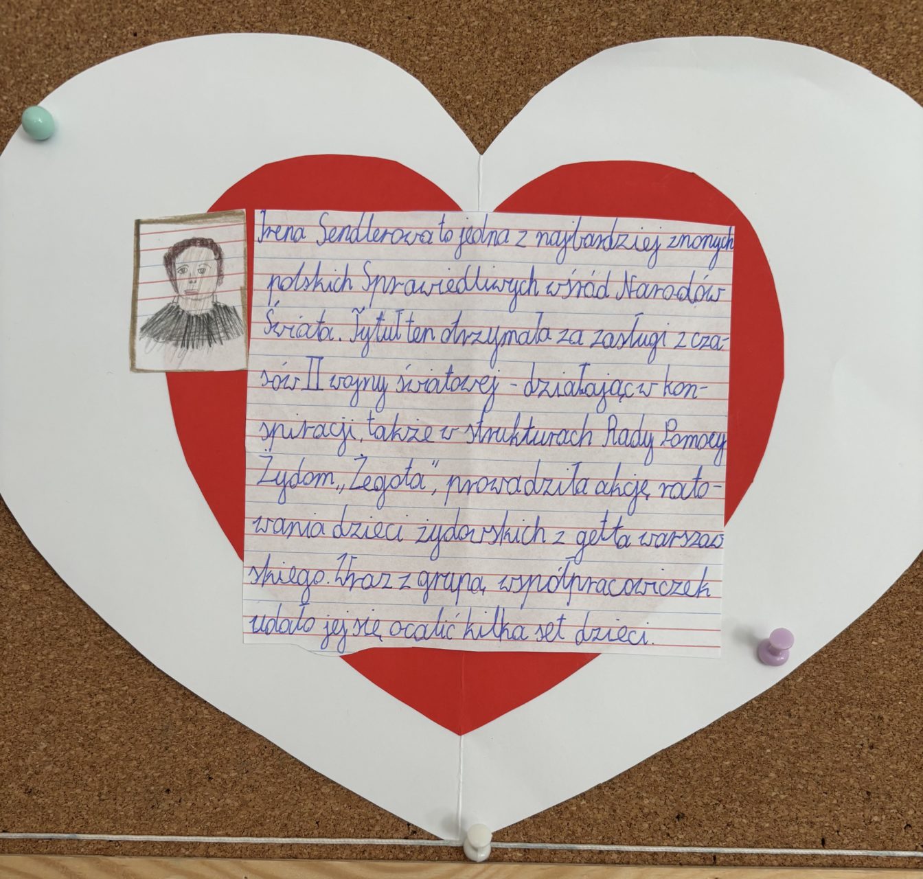  Zdjęcie przedstawia pracę wykonaną przez ucznia klasy 3G.