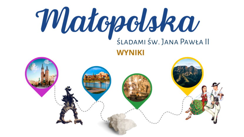 Logo małopolskiego konkursu o Janie Pawle II