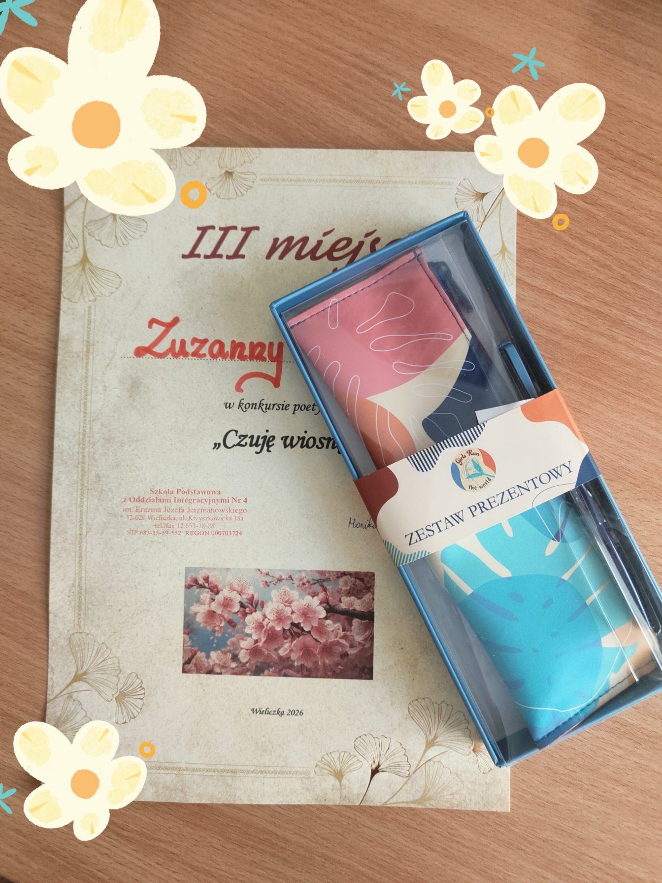 Nagroda w konkursie poetyckim